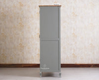 Mumbai Solid Wood Two Door Wardrobe - Wardrobes & Cabinets - Furniselan