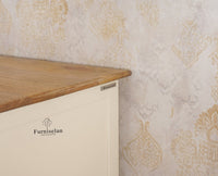 Mumbai Solid Wood Two Door Wardrobe - Wardrobes & Cabinets - Furniselan