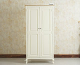 Mumbai Wooden Large Bar Cabinet with Glass Holder Storage Furniselan Frosty White