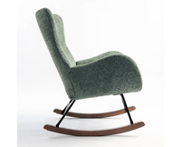 Munnar Rocking Chair - Dining Chair - Furniselan - Green