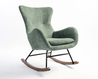Munnar Rocking Chair - Dining Chair - Furniselan - Green