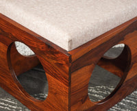 Nagpur  Stool Ottoman Poufee Furniselan - Maple-Finish