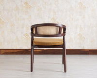 Baron Solid Rubber Wood Arm Chair Furniselan - Grey-Finish