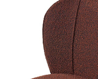Nimbus Niche Dining Chair – Modern Upholstered Dining Chair for Home & Café Maroon