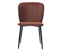 Nimbus Niche Dining Chair – Modern Upholstered Dining Chair for Home & Café Maroon