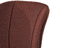 Nimbus Niche Dining Chair – Modern Upholstered Dining Chair for Home & Café Maroon