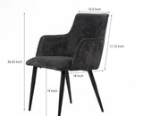 Nordic Living Study Chair Dining Chair - Dining Chair - Furniselan - Grey
