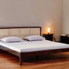 Norway Sheesham Wood Rattan Cane Queen Size Bed Furniselan - Maple-Finish