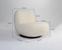 Notting Hill One Seater Sofa Furniselan White
