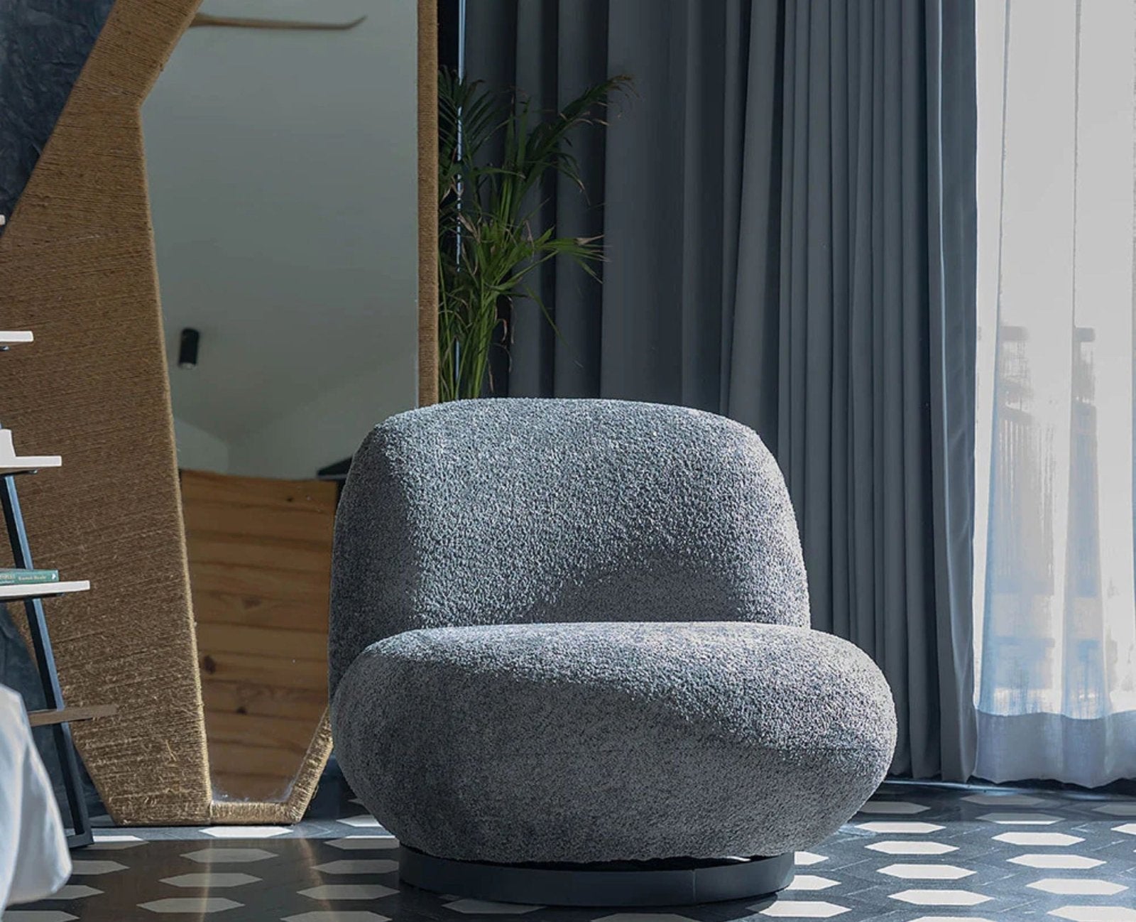 Notting Hill One Seater Sofa Furniselan Dark Grey
