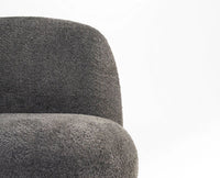 Notting Hill One Seater Sofa Furniselan Dark Grey