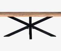 Orvian 6 Seater Dining Table Limewash