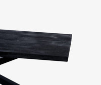 Orvian 6 Seater Dining Table Black