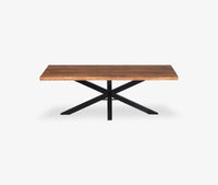 Orvian 6 Seater Dining Table brown