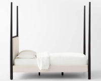 Paris Royale Bed King Size Poster Bed Furniselan Black