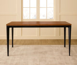 Parkstone Wooden 6 Seater Dining Table with Iron