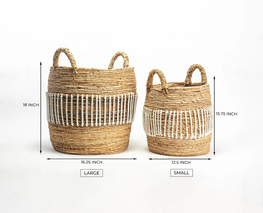 PEARL PERCH BASKET Natural