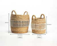 PEARL PERCH BASKET Natural