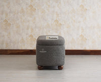 PebbleSoft Storage Bench Trunk Box - Trunks & Cabinets - Furniselan-Grey 