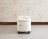 PebbleSoft Storage Bench Trunk Box - Trunks & Cabinets - Furniselan-White