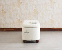 PebbleSoft Storage Bench Trunk Box - Trunks & Cabinets - Furniselan-White
