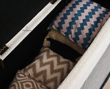 PebbleSoft Storage Bench Trunk Box - Trunks & Cabinets - Furniselan-White