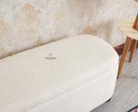 PebbleSoft Storage Bench Trunk Box - Trunks & Cabinets - Furniselan-White
