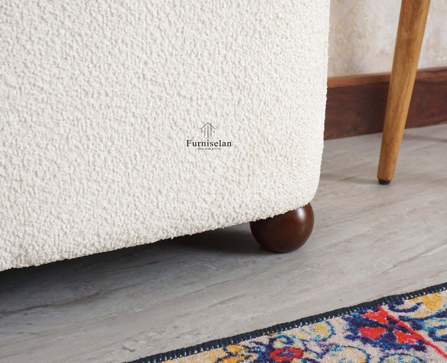 PebbleSoft Storage Bench Trunk Box - Trunks & Cabinets - Furniselan-White