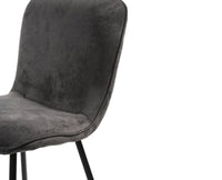 Pine Parlor Dining Chair – Modern Upholstered Dining Chair for Home & Café Grey