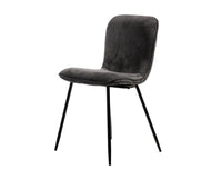 Pine Parlor Dining Chair – Modern Upholstered Dining Chair for Home & Café Grey