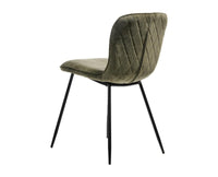 Pine Parlor Dining Chair – Modern Upholstered Dining Chair for Home & Café green