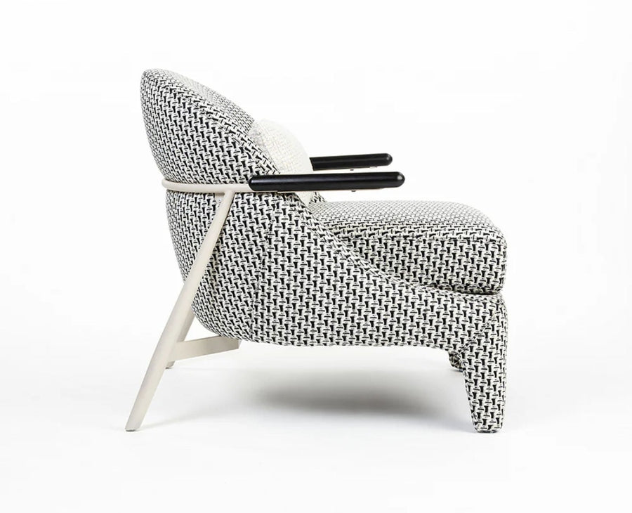 Pittsburgh Accent Chair Furniselan Black & White
