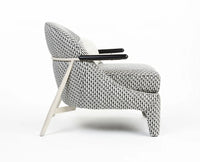 Pittsburgh Accent Chair Furniselan Black & White