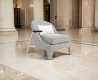 Pittsburgh Accent Chair Furniselan Black & White