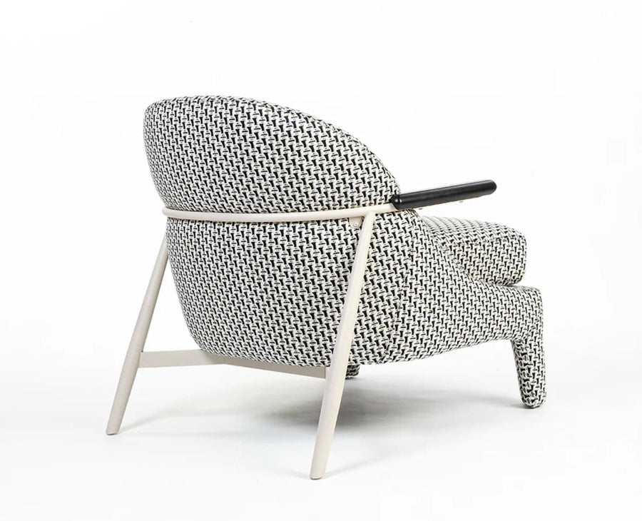 Pittsburgh Accent Chair Furniselan Black & White