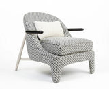 Pittsburgh Accent Chair Furniselan Black & White