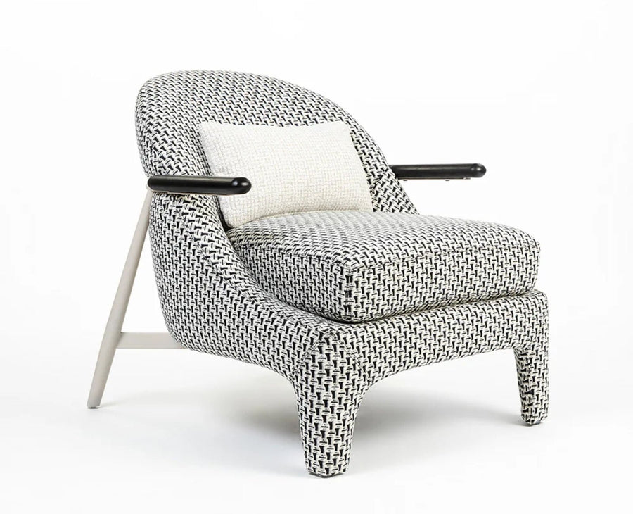 Pittsburgh Accent Chair Furniselan Black & White
