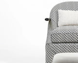 Pittsburgh Accent Chair Furniselan Black & White