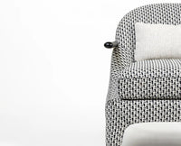 Pittsburgh Accent Chair Furniselan Black & White