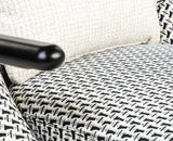 Pittsburgh Accent Chair Furniselan Black & White