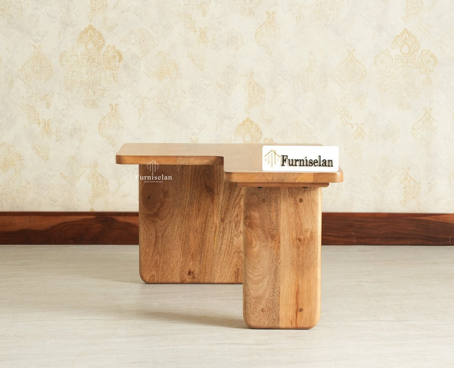 Pivot Flexi Wooden Coffee Table Multi Functions Use Coffee & Side Table Natural Oak Finish