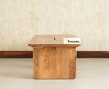 Pivot Flexi Wooden Coffee Table Multi Functions Use Coffee & Side Table Natural Oak Finish