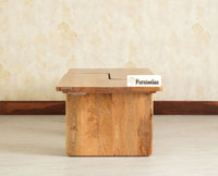 Pivot Flexi Wooden Coffee Table Multi Functions Use Coffee & Side Table Natural Oak Finish