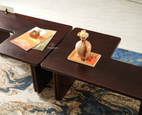 Pivot Flexi Wooden Coffee Table Multi Functions Use Coffee & Side Table Grey Finish