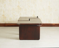 Pivot Flexi Wooden Coffee Table Multi Functions Use Coffee & Side Table Grey Finish