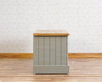 Porto Wooden One Door TV Cabinet Furniselan Cool-Grey