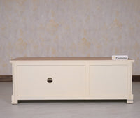 Porto Wooden One Door TV Cabinet - Tv Cabinet - Furniselan Frosty-White