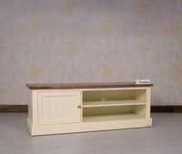 Porto Wooden One Door TV Cabinet - Tv Cabinet - Furniselan Frosty-White