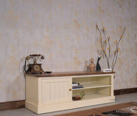 Porto Wooden One Door TV Cabinet - Tv Cabinet - Furniselan Frosty-White