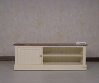 Porto Wooden One Door TV Cabinet - Tv Cabinet - Furniselan Frosty-White
